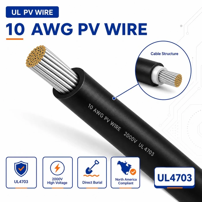 10 AWG PV žica