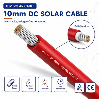 10 mm DC solarni kabel
