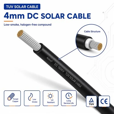 4 mm DC solarni kabel
